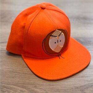 South Park’s Embroidered Acrylic Wool Kenny Bioworld Strapback Baseball Hat
